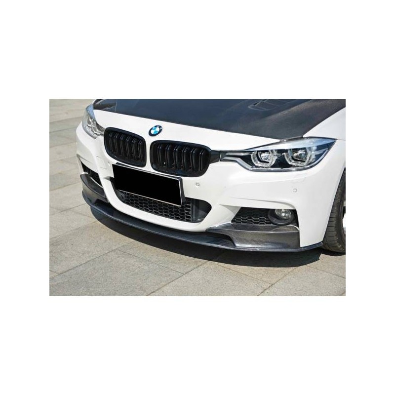 Spoiler Delantero BMW F30 Mtech Look Performance Carbono