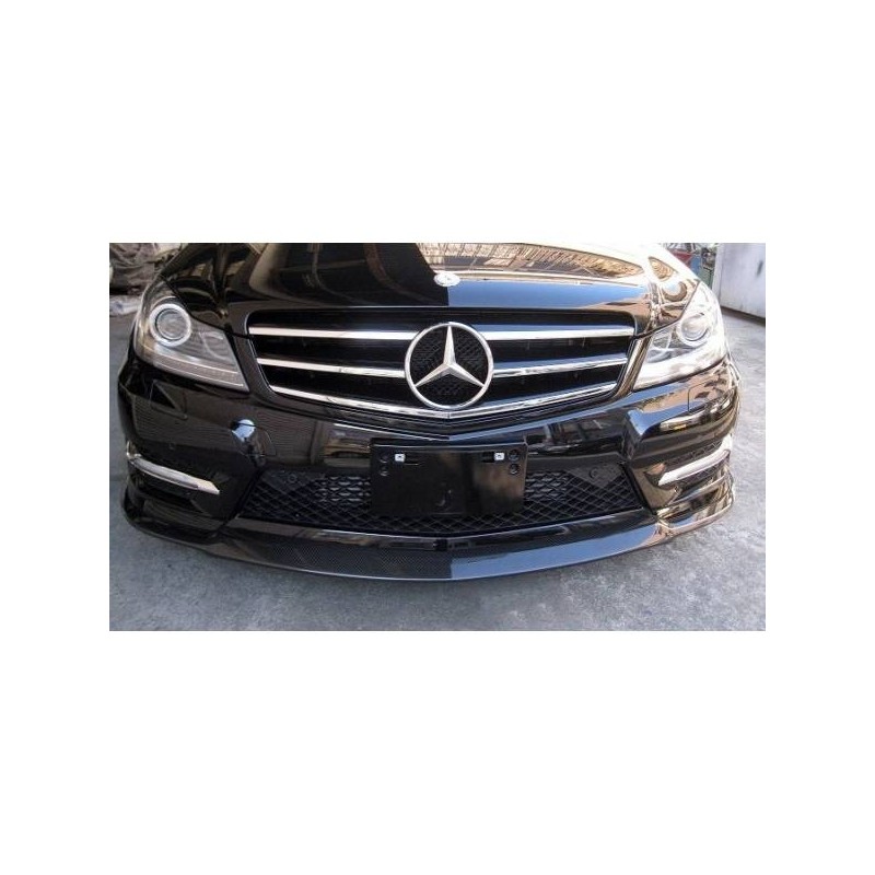 Spoiler Delantero Mercedes W204 C63 2011-2014 Carbono