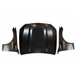 Capó y Aletas Mercedes W213 2016-2019 Look AMG E63 Metal