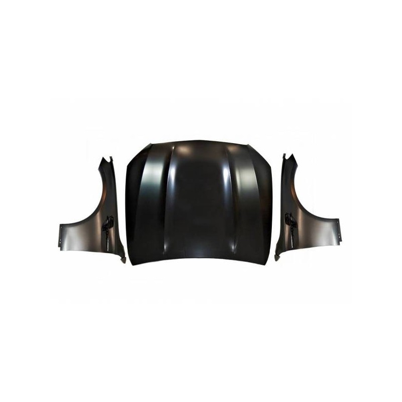 Capó y Aletas Mercedes W213 2016-2019 Look AMG E63 Metal