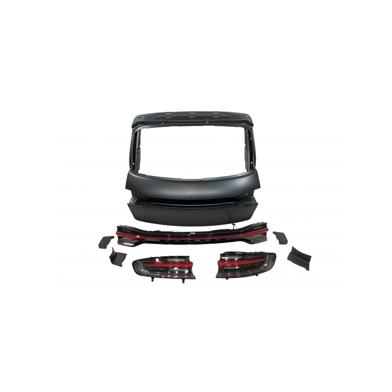 Portón Porsche Macan 2014-2019 Look 2020 Aluminio