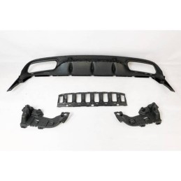 Difusor Trasero Mercedes W205 2014-2018 Coupe AMG Look C63 ABS