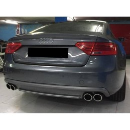 Difusor Trasero Audi A5 Sportback 2012-2015 Look S-Line ABS