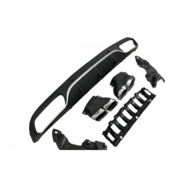 Difusor Trasero Mercedes W205 2014-2018 Coupe AMG Look C63 ABS