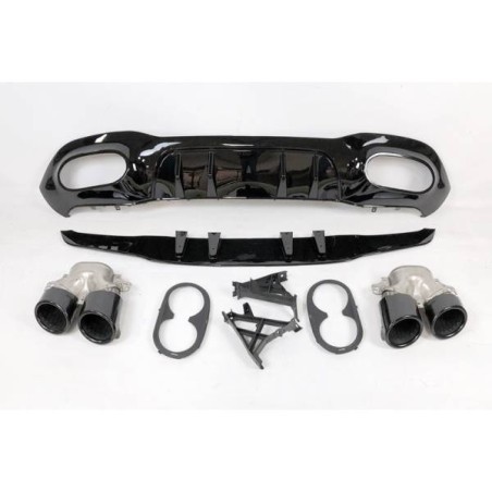 Difusor Trasero Mercedes W177 AMG Look A45