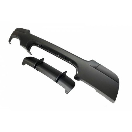 Difusor Trasero BMW E92 / E93 look M Performance 1 Salida Doble