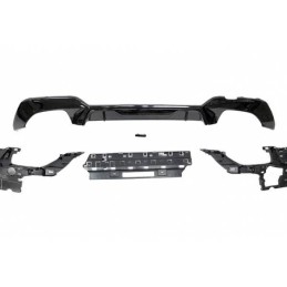 Difusor Trasero BMW G20 / G21 340 Look M Performance Brillante Negro