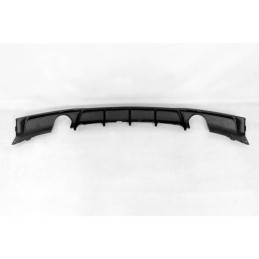 Difusor Trasero BMW F30 / F31 Look M Performance 2 Salidas Brillante Negro