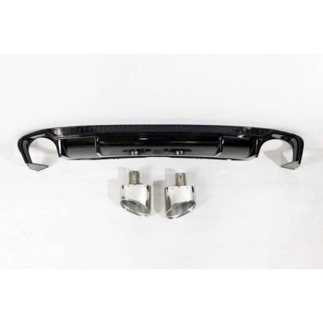 Difusor Trasero Audi A5 Sportback SLine 2017 Look S5