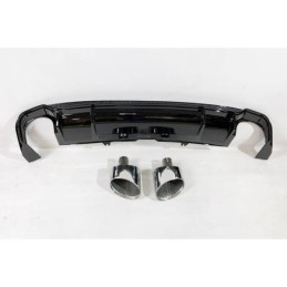 Difusor Trasero Audi A5 Sportback SLine 2017 Look S5