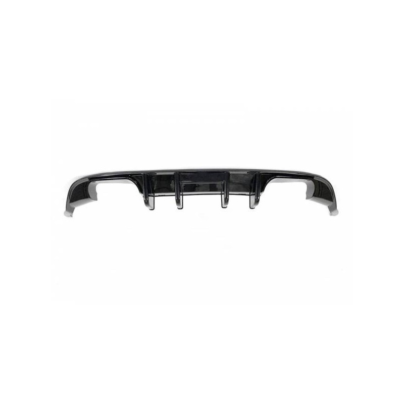 Difusor Trasero Volkswagen Golf 7.5 Negro Brillante