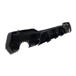 Difusor Trasero BMW G22 Look M Performance Brillante Negro