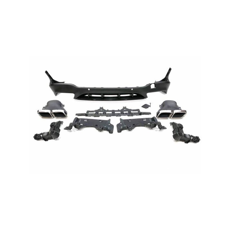 Difusor Trasero Mercedes X253 2015-2019 Look AMG