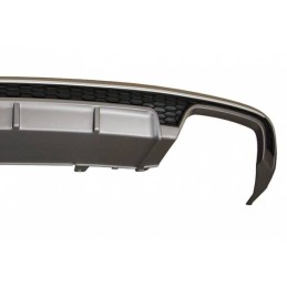 Difusor Trasero Audi A6 2016+ C7 Look S6 ABS