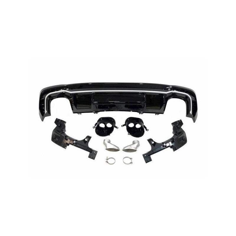 Difusor Trasero Audi A4 2020+ Look RS4