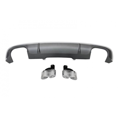 Difusor Trasero Audi A4 4P / Avant 2016+ Sline