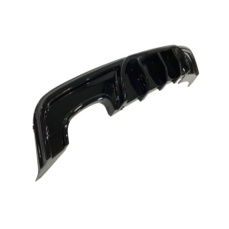 Difusor Trasero BMW E82 / E88 look M Performance Brillante Negro