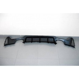 Difusor Trasero BMW F32 / F33 / F36 Look M Performance 2 Salidas doble
