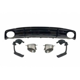 Difusor Trasero Audi A7 2015-2018 S-Line Look RS7 ABS