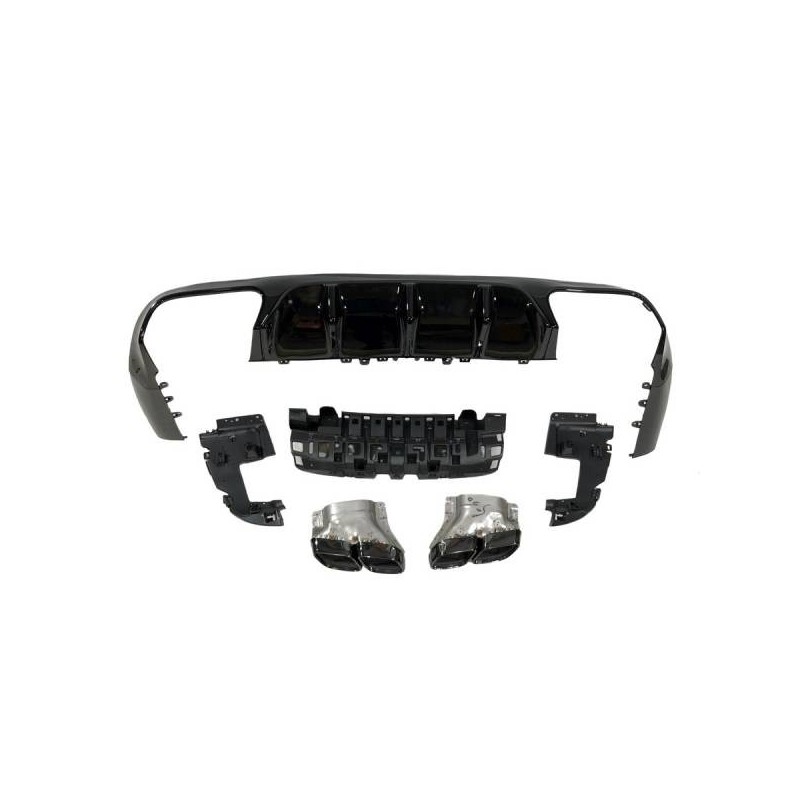 Difusor Trasero Mercedes W213 COUPE C238 look AMG E63