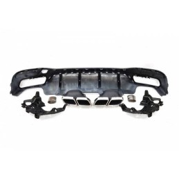 Difusor Trasero Mercedes W166 GLE 350 AMG look 63 Colas