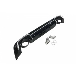 Difusor Trasero Audi A3 V8 4 puertas (Sedan) 2013-2015 Look RS3 ABS