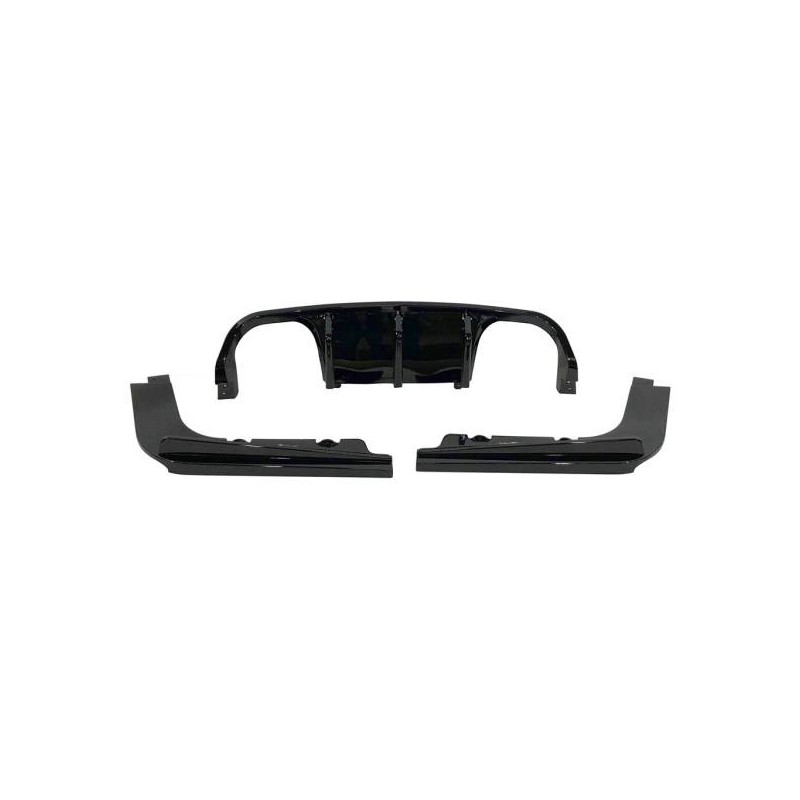 Difusor Trasero BMW E92 / E93 Look M3 Brillante Negro