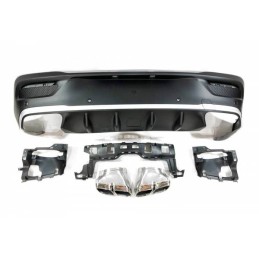 Difusor Trasero Mercedes C167 GLE 2020 Colas