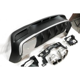 Difusor Trasero Mercedes C167 GLE 2020 Colas