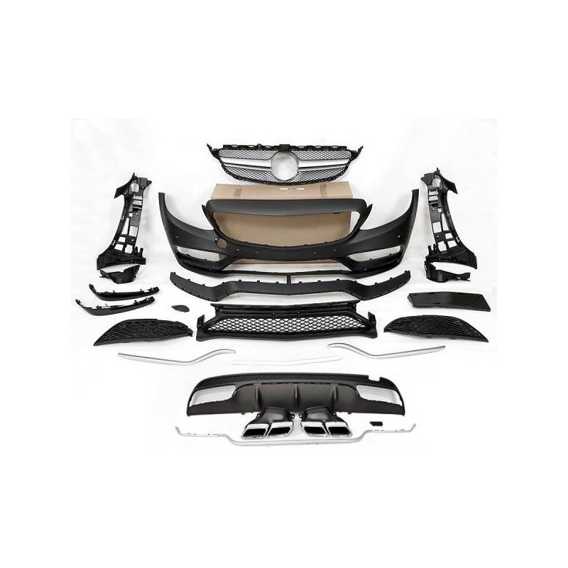 Kit De Carrocería Mercedes W205 2014-2018 4P / SW Look C63