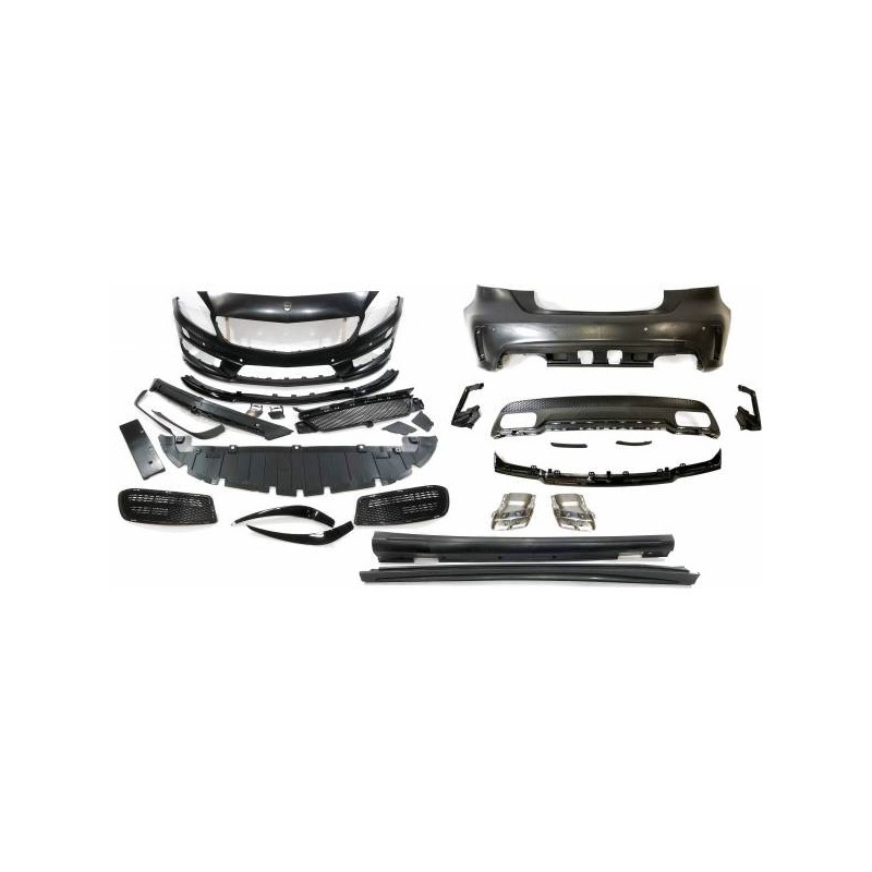 Kit Carrocería Mercedes W176 A45 2012-2015 Look AMG Sensor