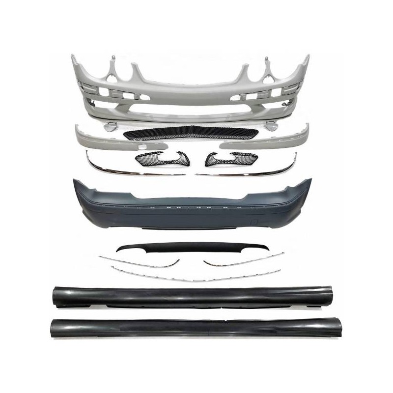 Kit De Carrocería Mercedes W211'02-06  Look AMG E55 ABS