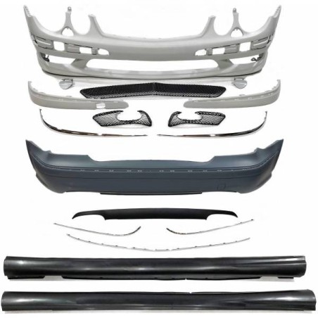 Kit De Carrocería Mercedes W211'02-06  Look AMG E55 ABS