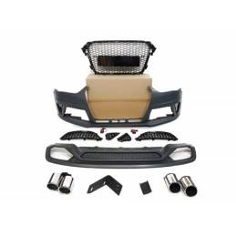Kit De Carrocería Audi A4 13-15 B8 Look RS4 ABS