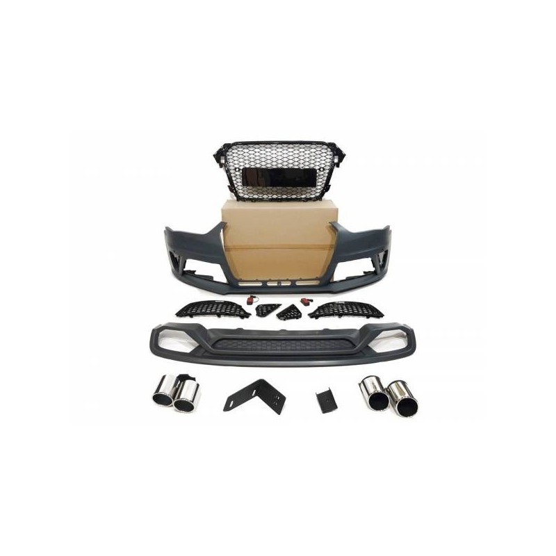 Kit De Carrocería Audi A4 13-15 B8 Look RS4 ABS