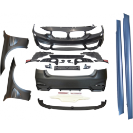 Kit  De Carrocería BMW F30 Look M4 Aletas