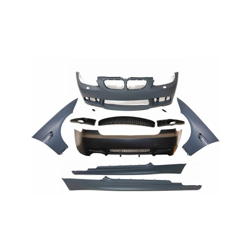 Kit De Carrocería BMW E92 / E93 06-09 Look M3 Aletas