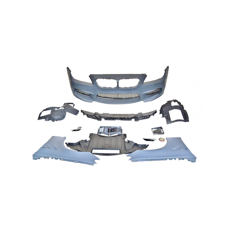 Paragolpes Delantero BMW F06 / F12 / F13 look M6 Aletas