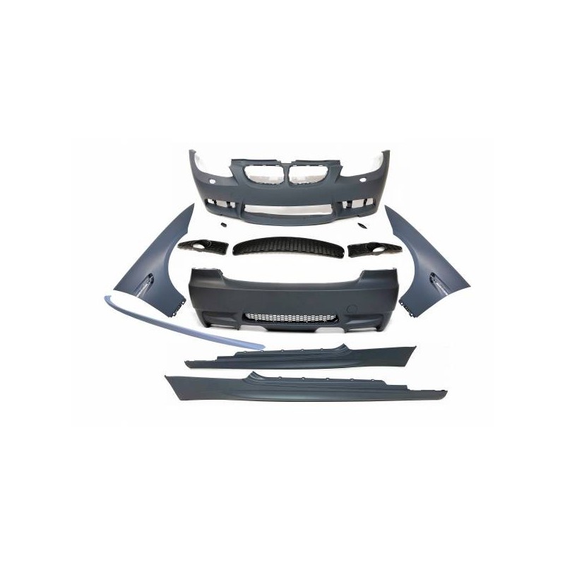 Kit De Carrocería BMW E92 / E93 06-09 Look M3 Con Aletas