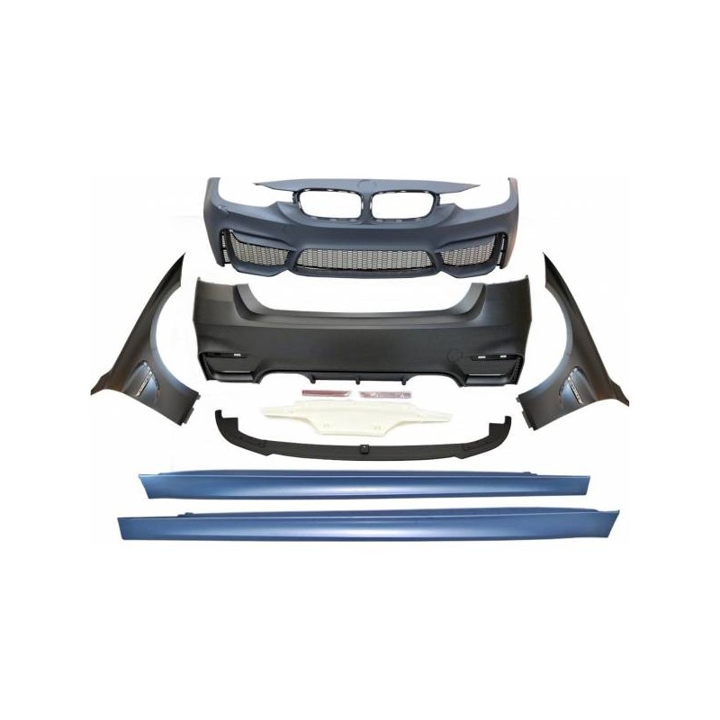 Kit  De Carrocería BMW F30 Look M4 Aletas