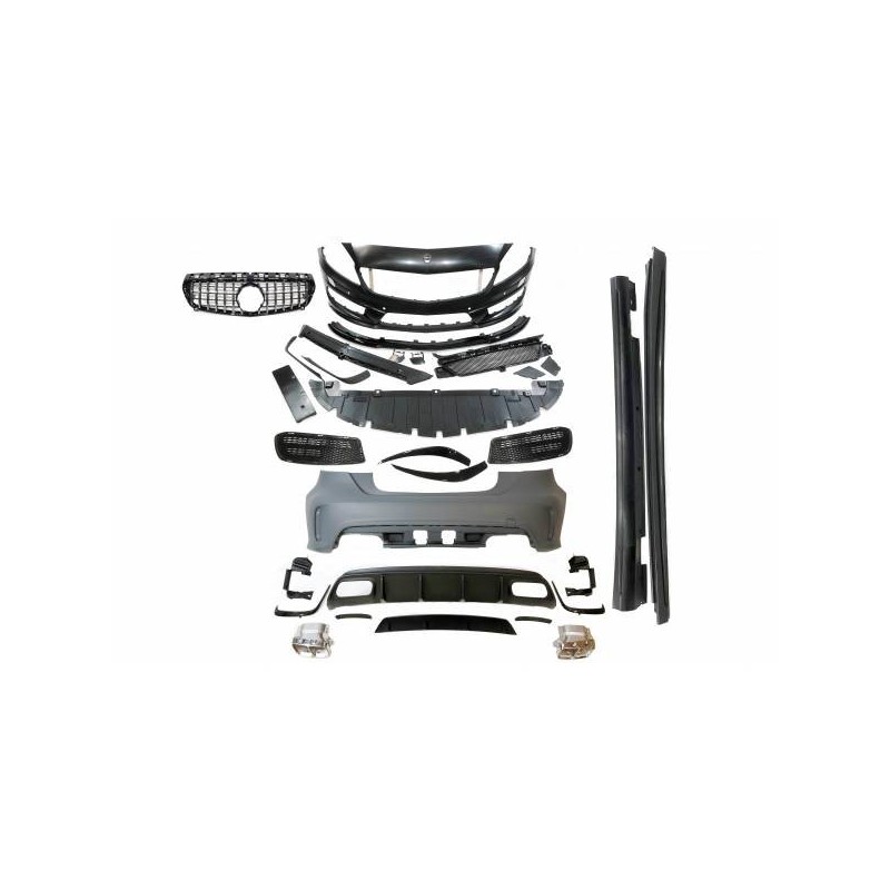 Kit Carrocería Mercedes W176 A45 2012-2015 Look AMG Sensor