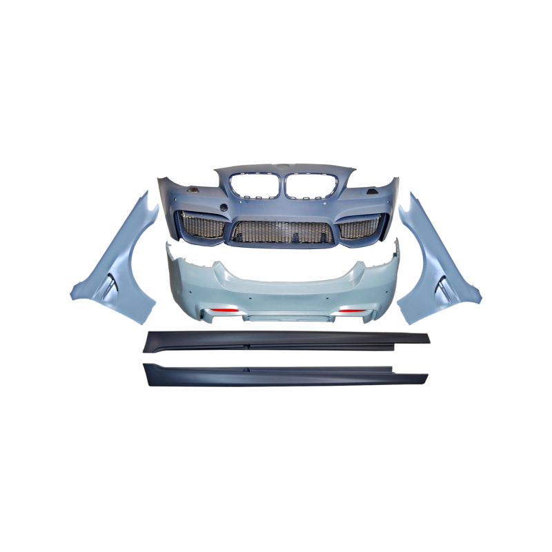 Kit De Carrocería BMW F10 2010-2012 Look M4 Aletas