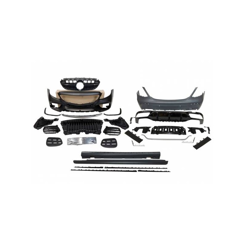 Kit De Carrocería Mercedes W213 2016-2019 look AMG E63 ABS