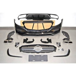 Kit De Carrocería Mercedes W213 4p / SW 2016-2019 look AMG E63 ABS