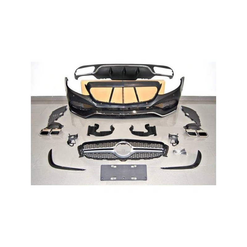 Kit De Carrocería Mercedes W213 4p / SW 2016-2019 look AMG E63 ABS