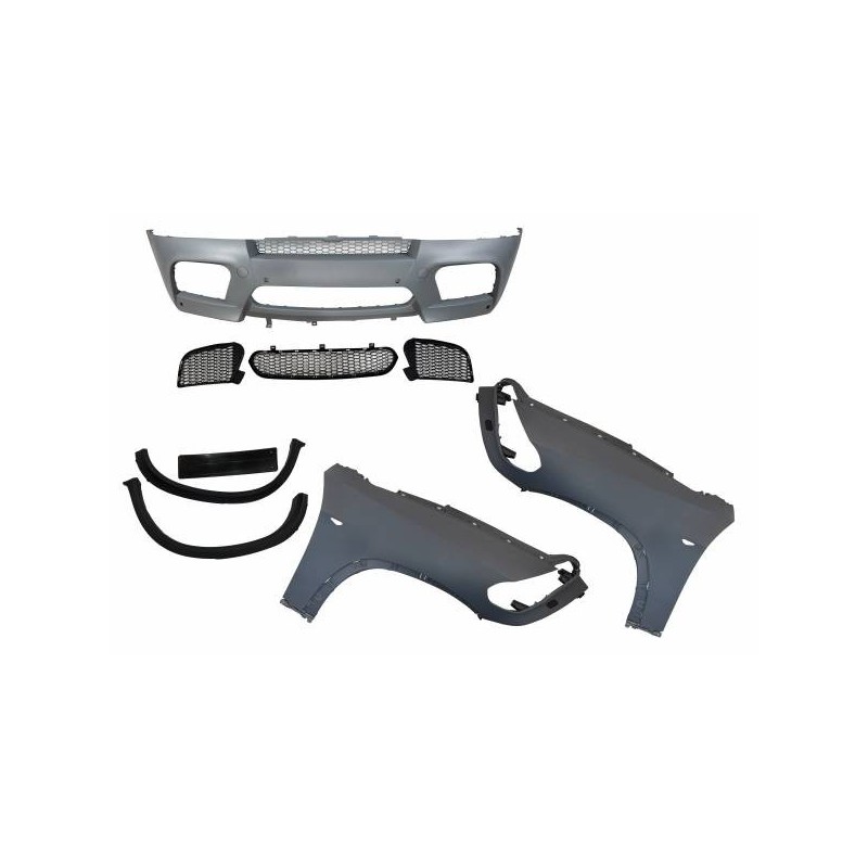 Paragolpes Delantero BMW E70 07-11 Con Aletas