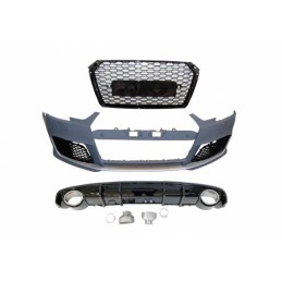 Kit De Carrocería Audi A4 B9 2016 Look RS4 ABS