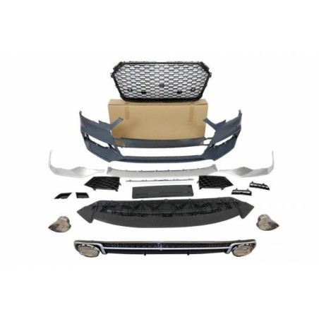 Kit De Carrocería Audi A4 B9 16-19 Look RS4
