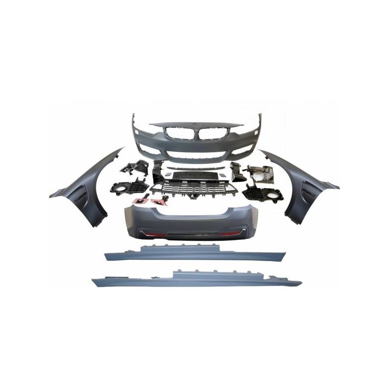 Kit De Carrocería BMW F32 / F33 Look M-Tech Con Aletas