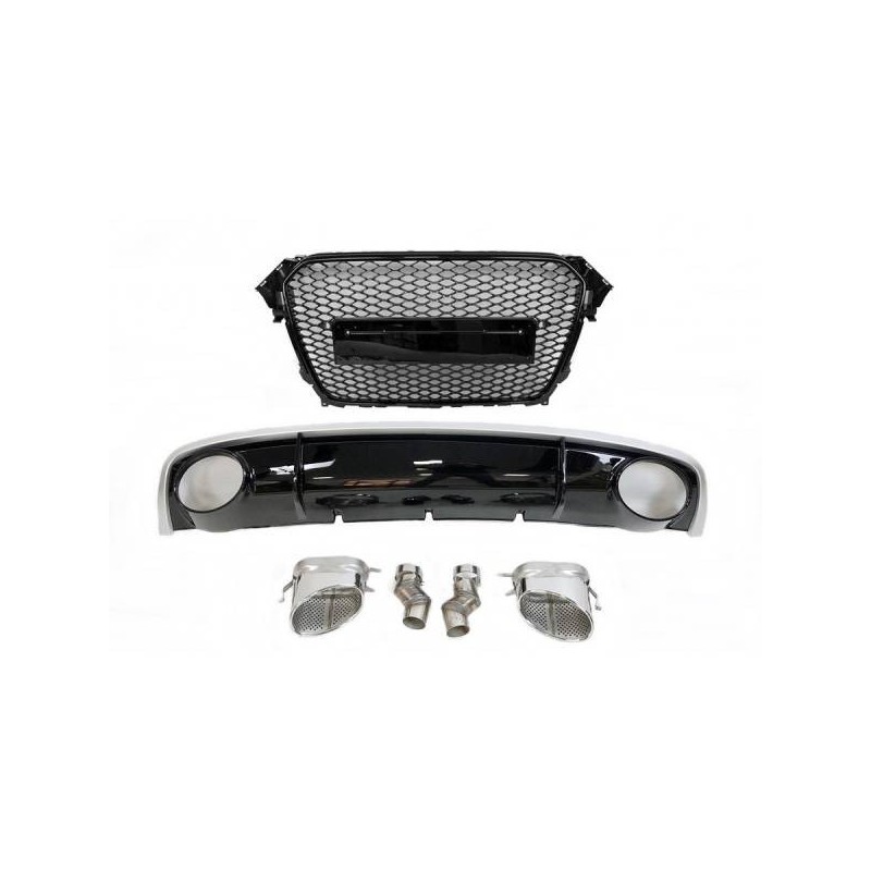 Kit De Carrocería Audi A4 B8 4P / Avant 12-15 Look RS4